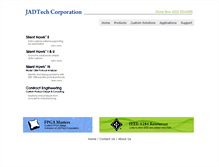 Tablet Screenshot of jadtechcorp.com